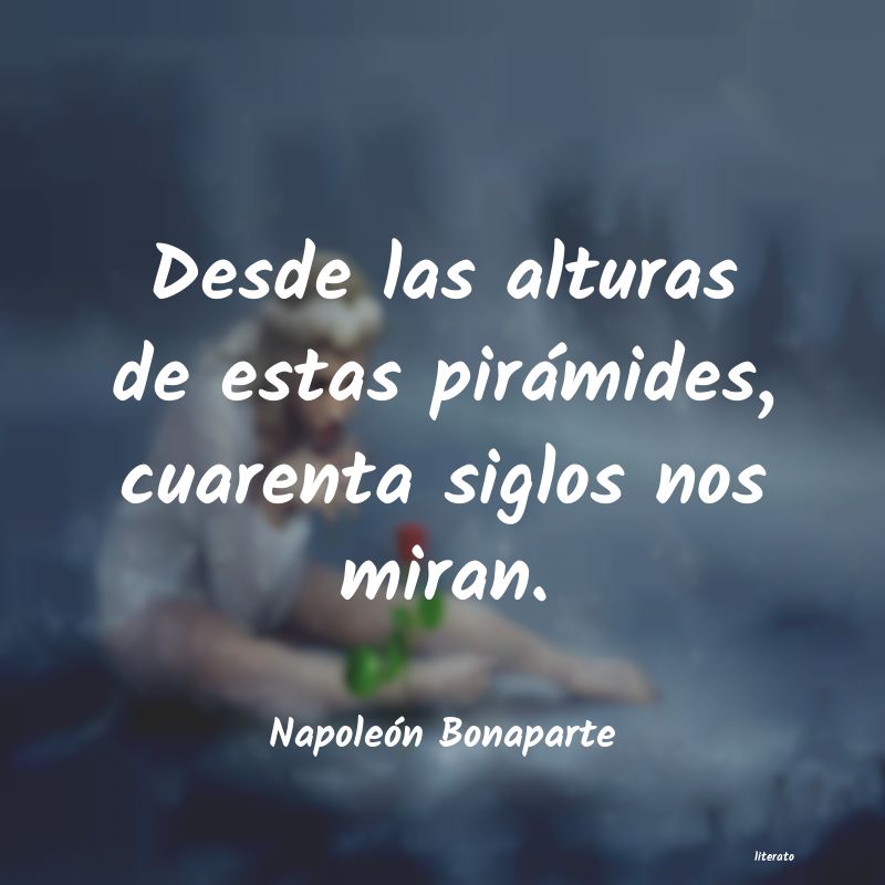 frases de Napoleón Bonaparte