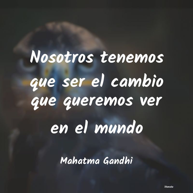 Frases de Mahatma Gandhi