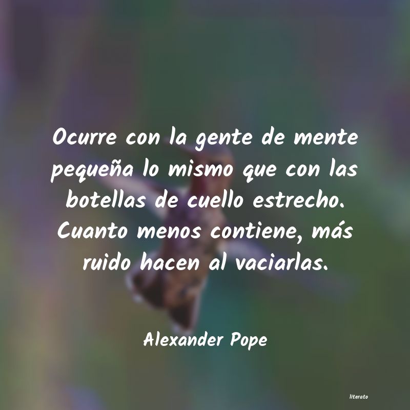 Frases de Alexander Pope