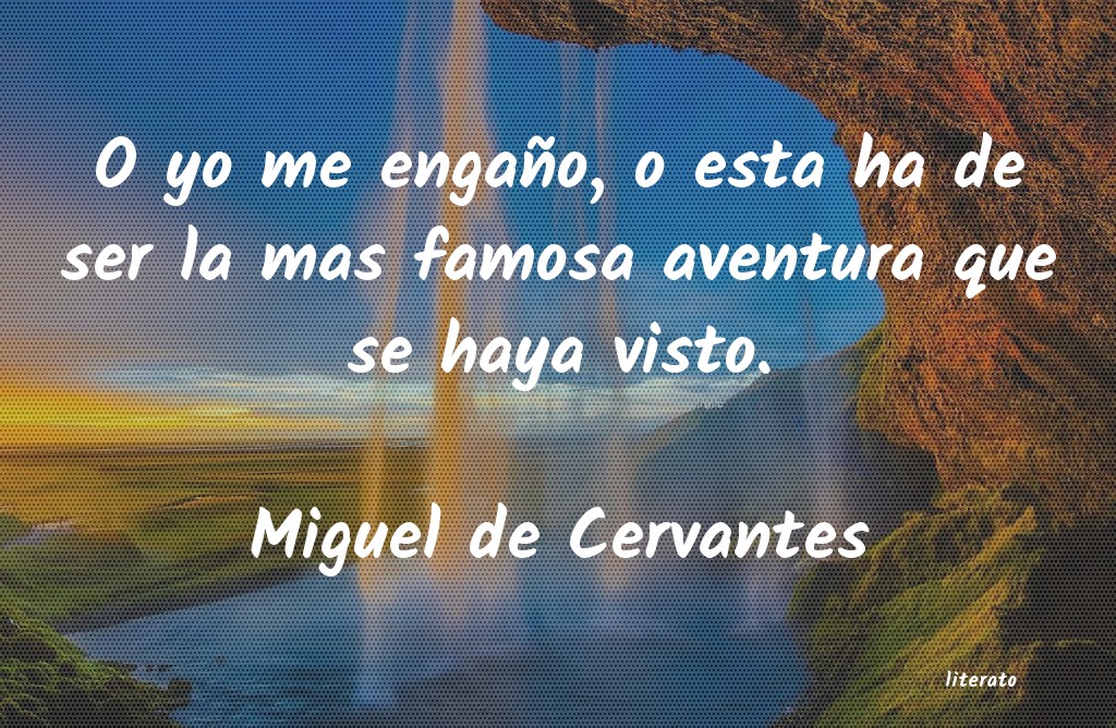 Frases de Miguel de Cervantes