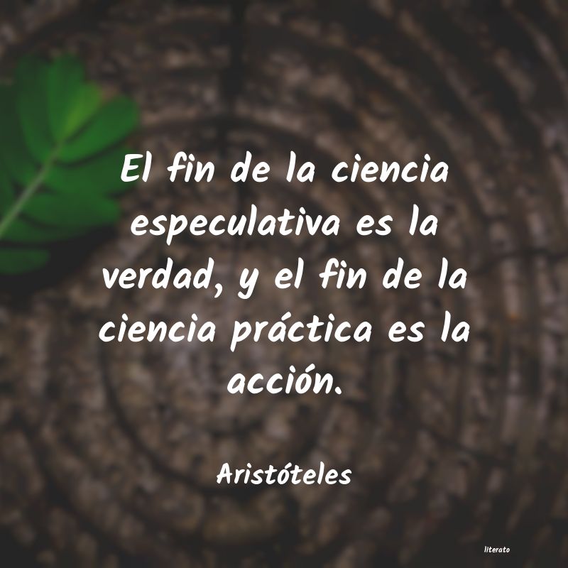 Frases de Aristóteles