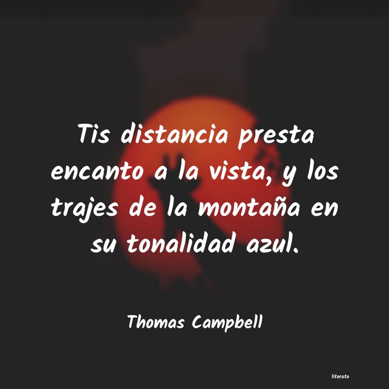 Frases de Thomas Campbell