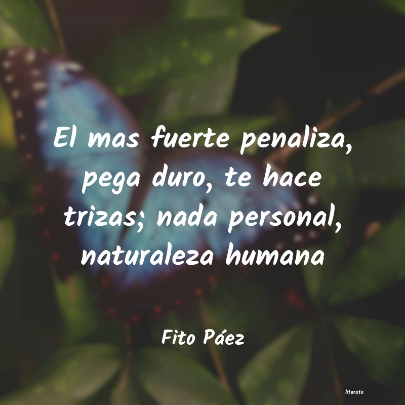 Frases de Fito Páez