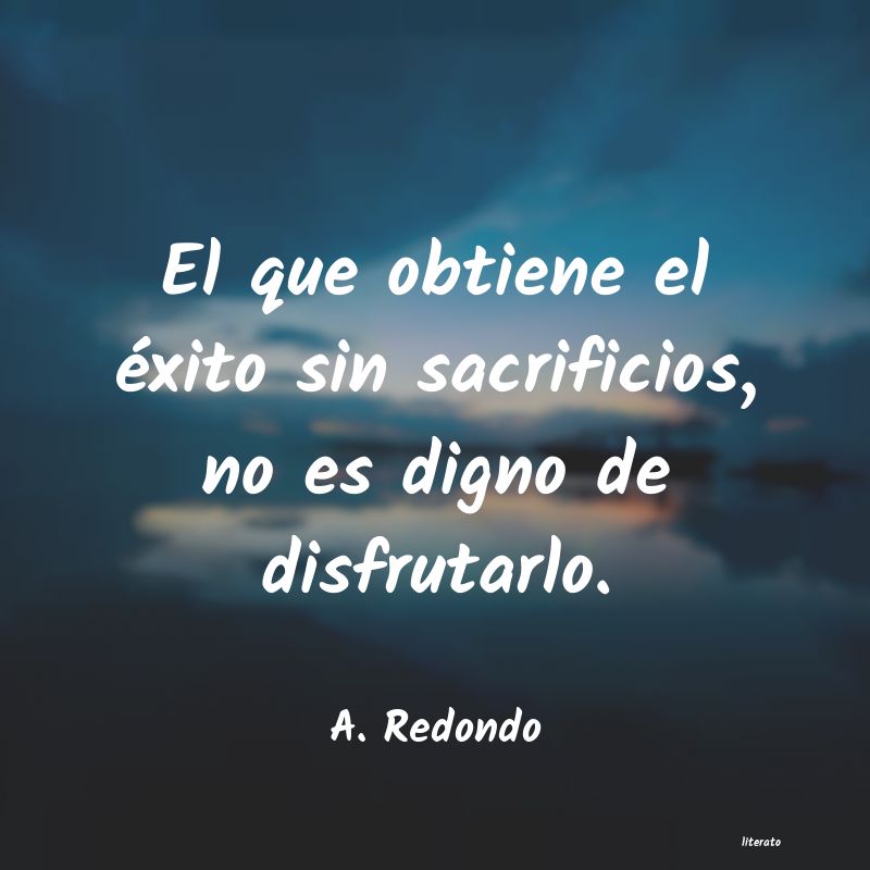 frases de A. Redondo