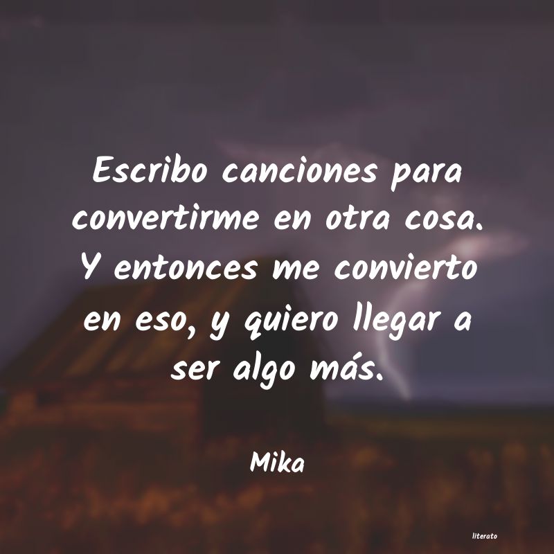 frases de Mika