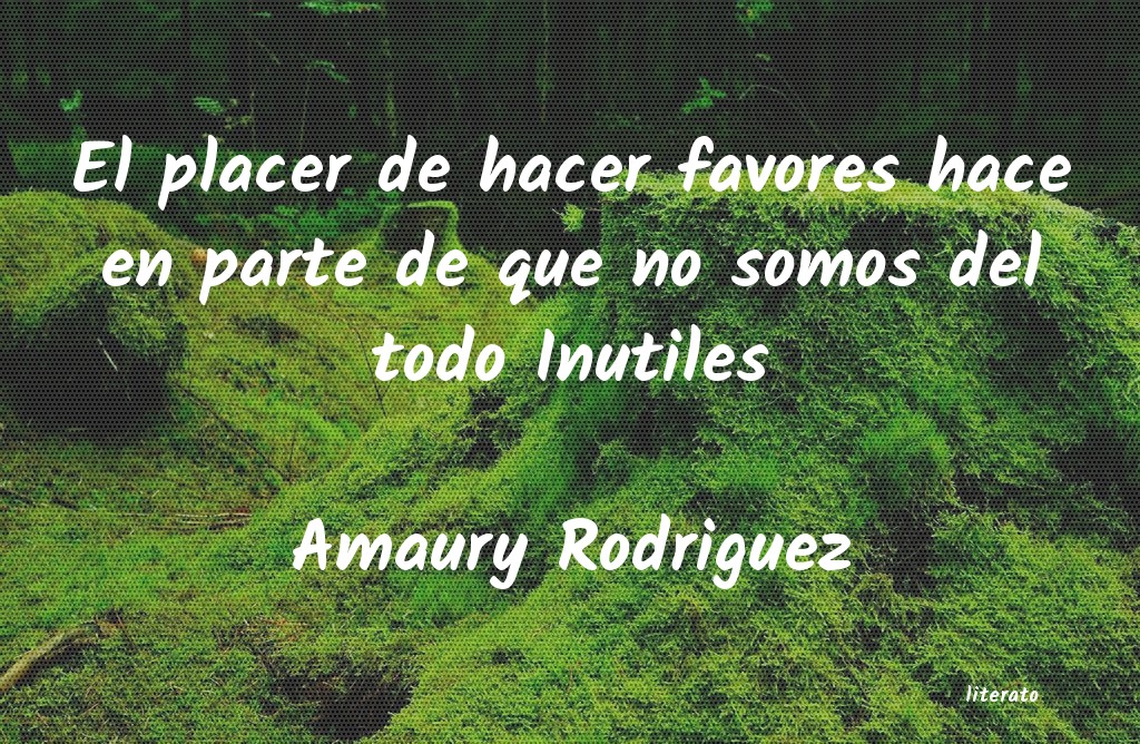 Frases de Amaury Rodriguez