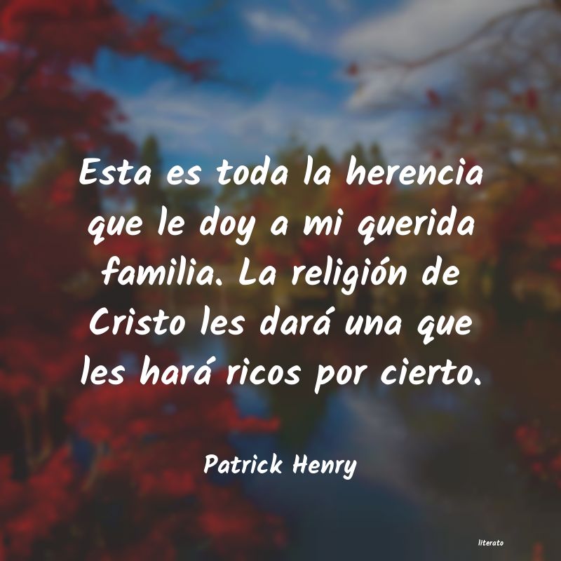 frases de Patrick Henry