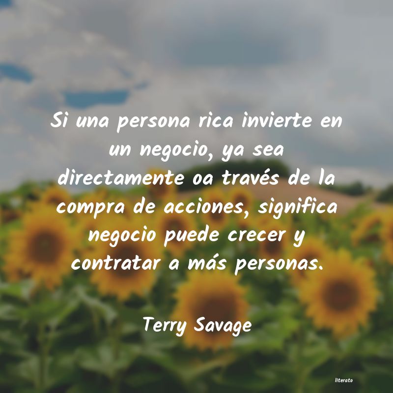 frases de Terry Savage