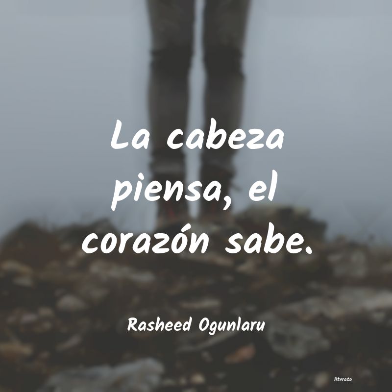 Frases de Rasheed Ogunlaru