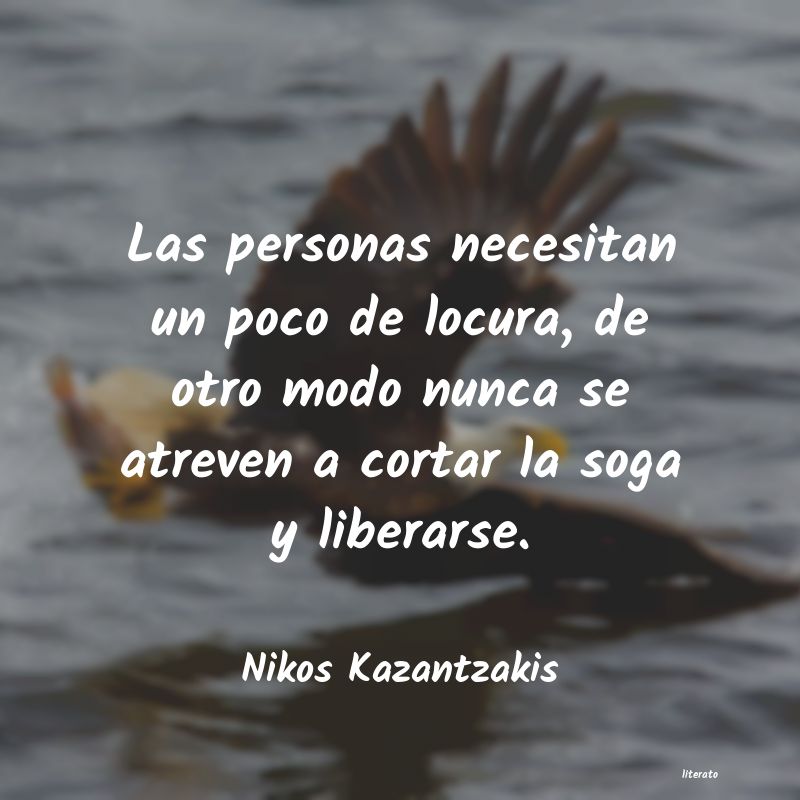 frases de Nikos Kazantzakis