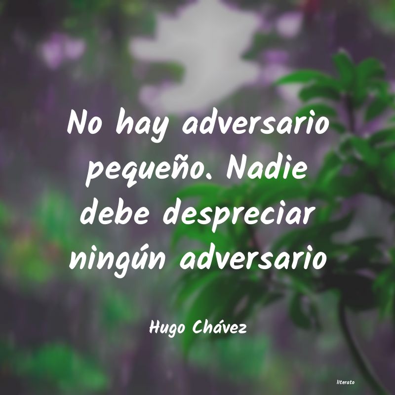 Frases de Hugo Chávez