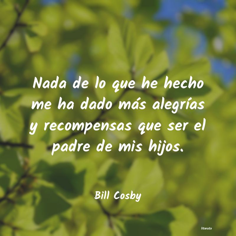 frases de Bill Cosby