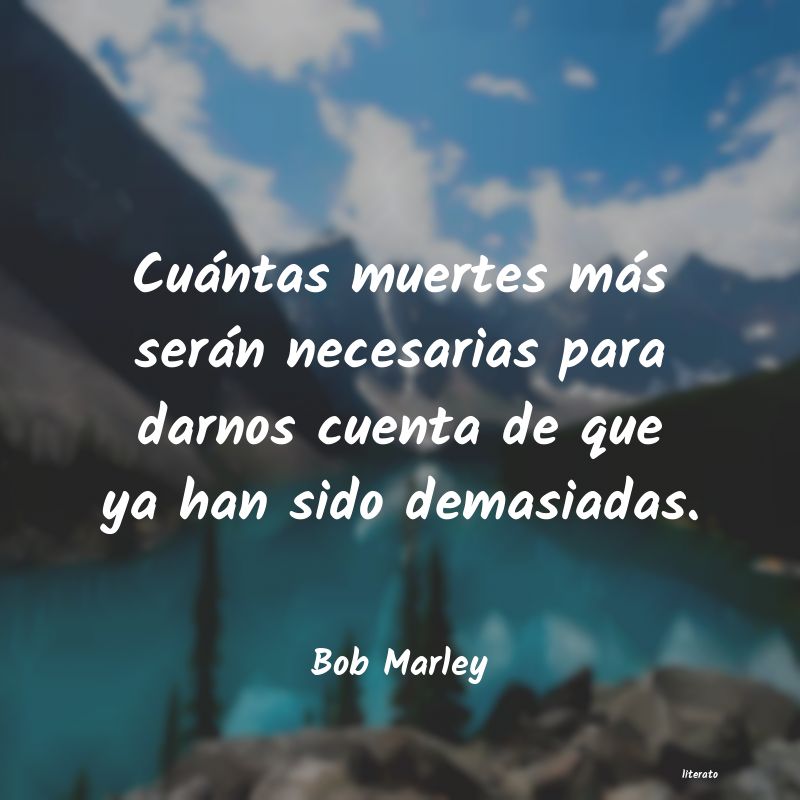 frases de bob marley de amistad