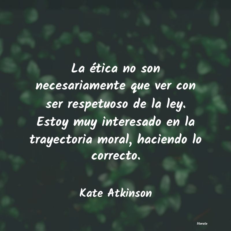 Frases de Kate Atkinson