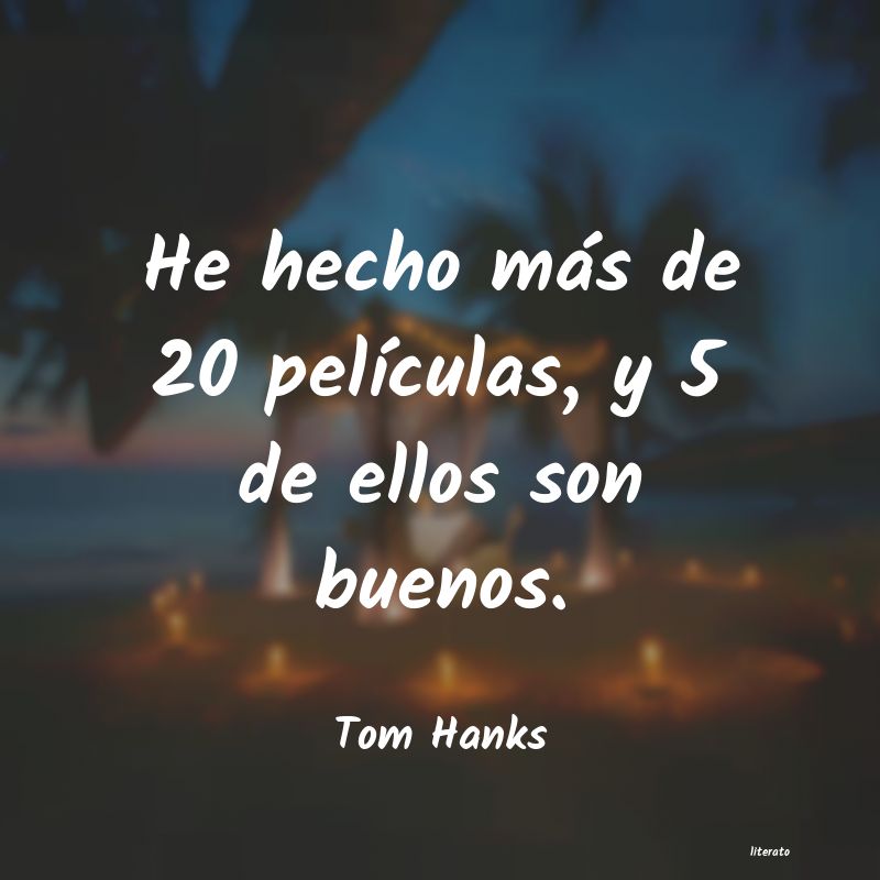 Frases de Tom Hanks