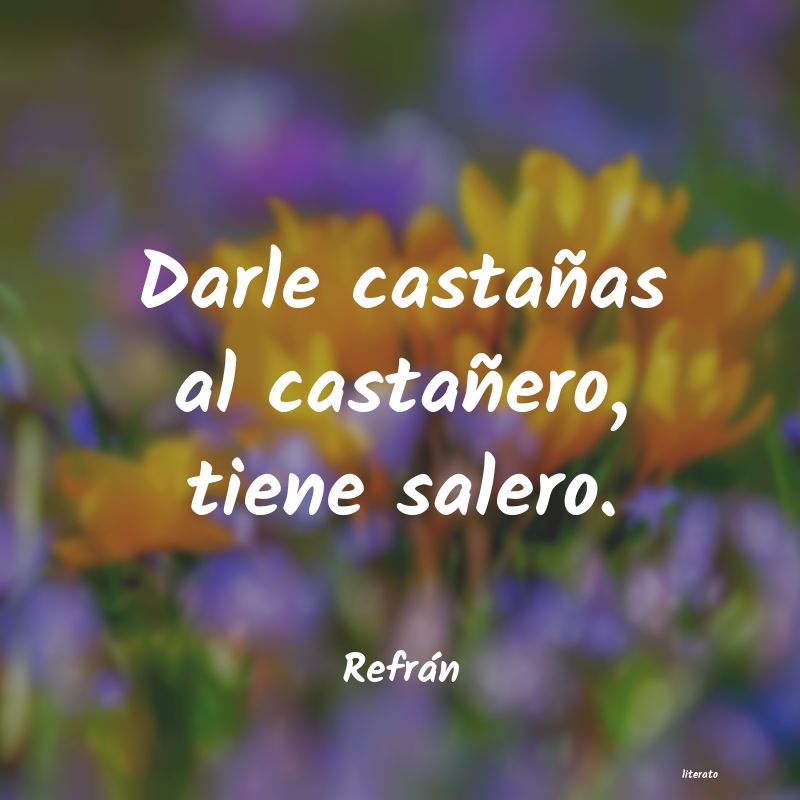 frases de Refrán