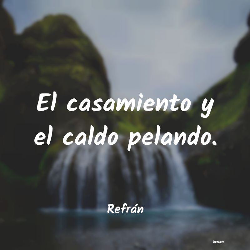 frases de Refrán