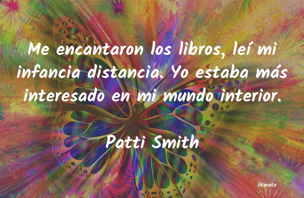 Frases de Patti Smith