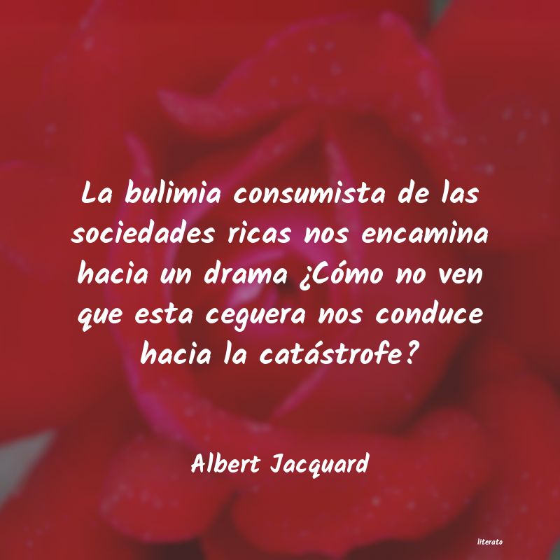 Frases de Albert Jacquard