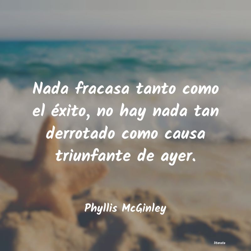 Frases de Phyllis McGinley