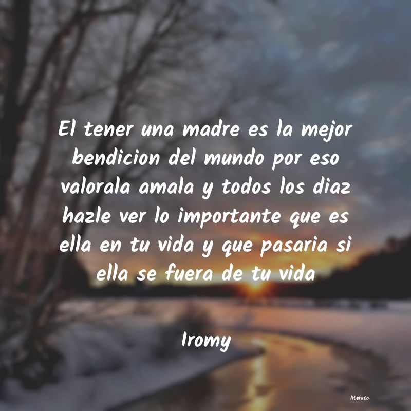 Frases de Iromy