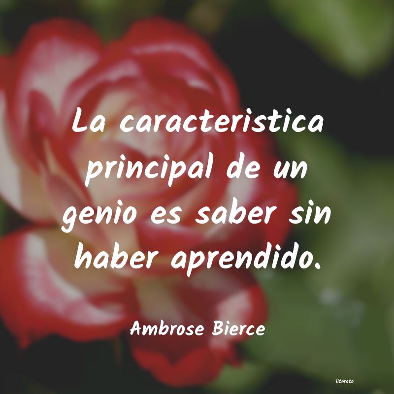 frases de Ambrose Bierce