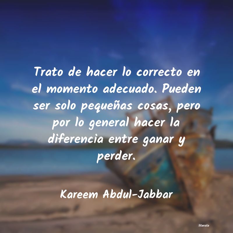 Frases de Kareem Abdul-Jabbar