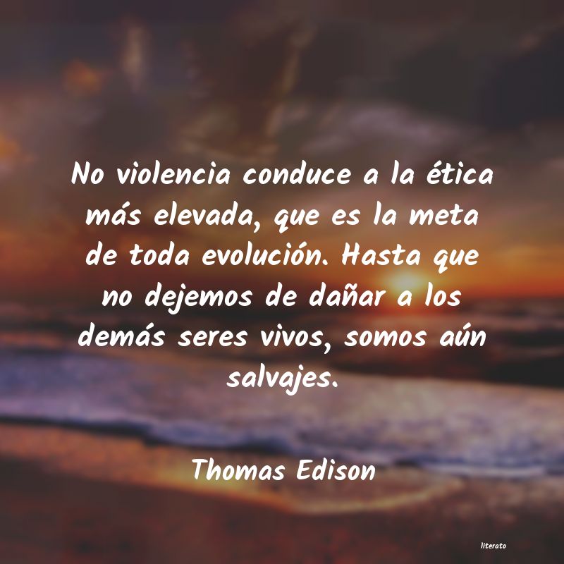 Frases de Thomas Edison