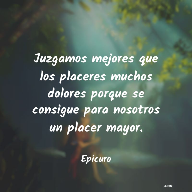 Frases de Epicuro