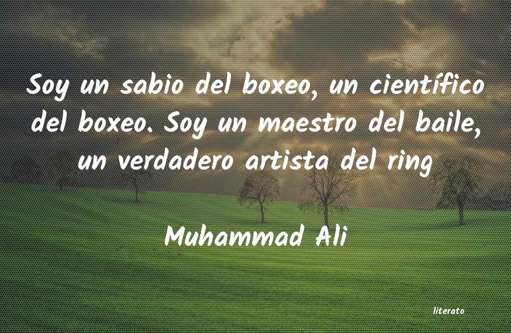 frases de Muhammad Ali