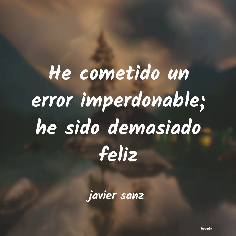 Frases de javier sanz