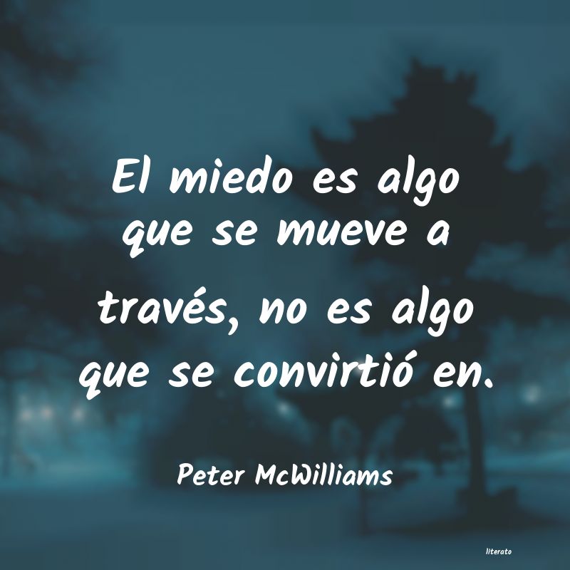 Frases de Peter McWilliams
