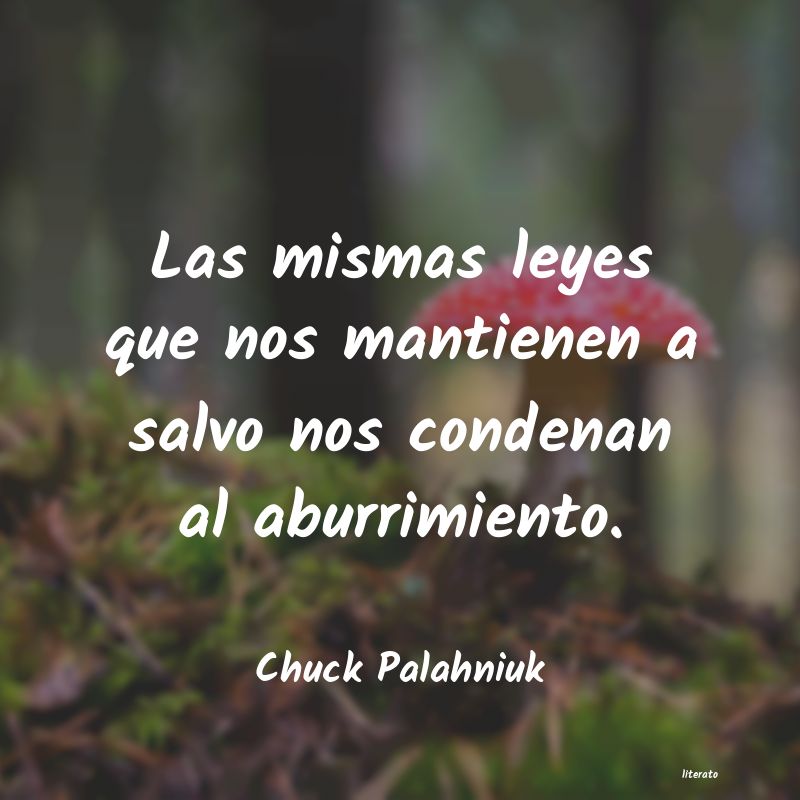 frases de Chuck Palahniuk