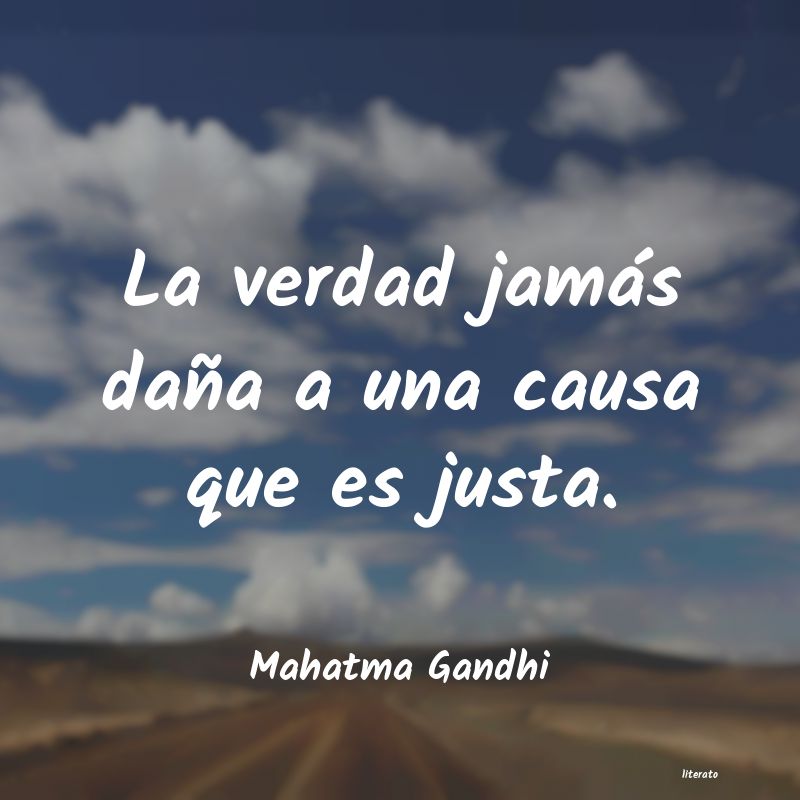 Frases de Mahatma Gandhi