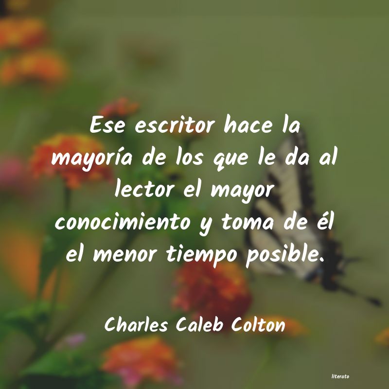 Frases de Charles Caleb Colton