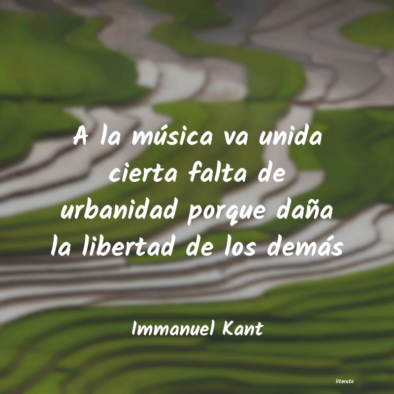 Frases de Immanuel Kant