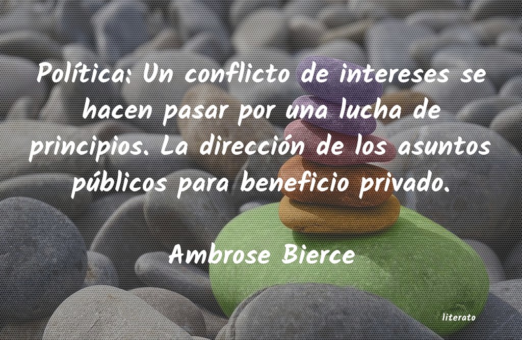 frases de Ambrose Bierce