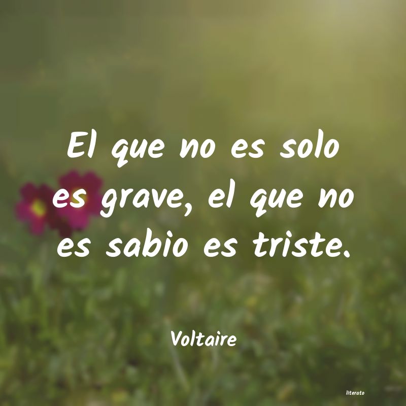 frases de Voltaire