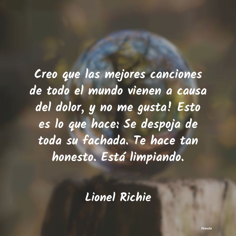 Frases de Lionel Richie