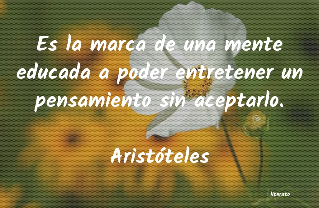 Frases de Aristóteles