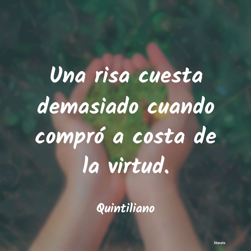 frases de Quintiliano