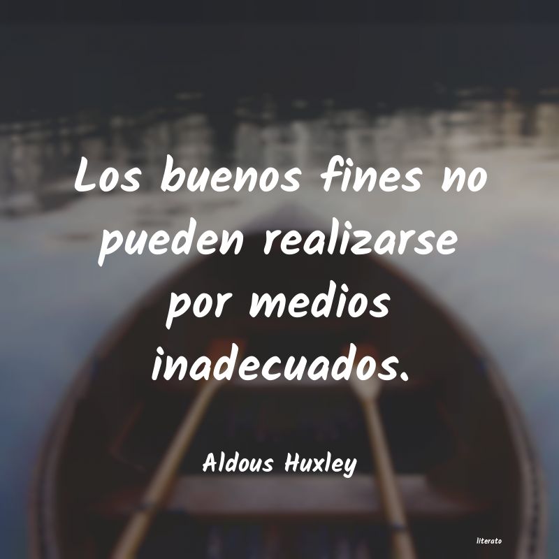 frases de Aldous Huxley