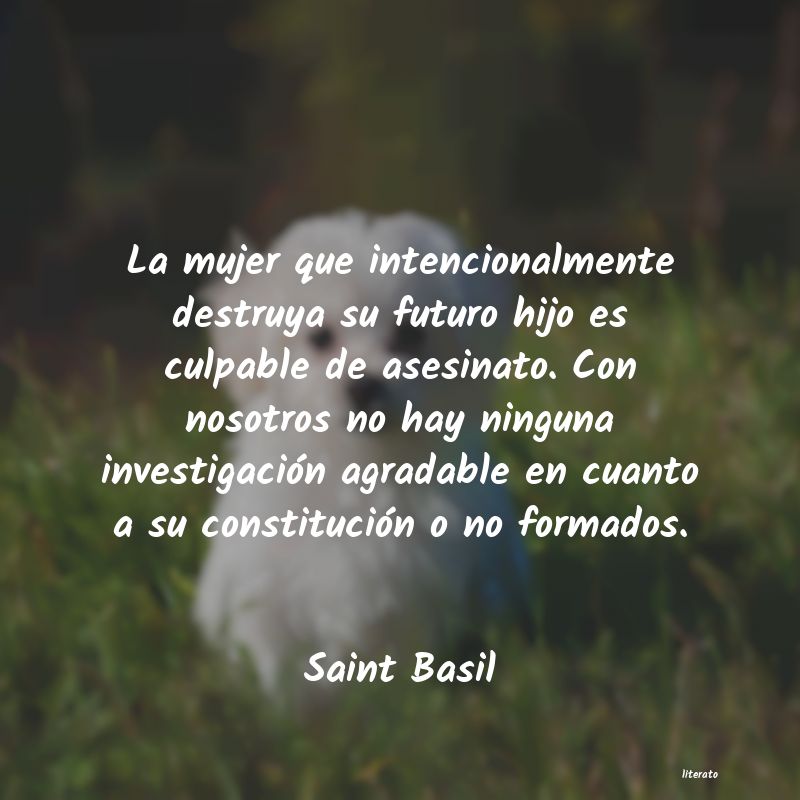 Frases de Saint Basil