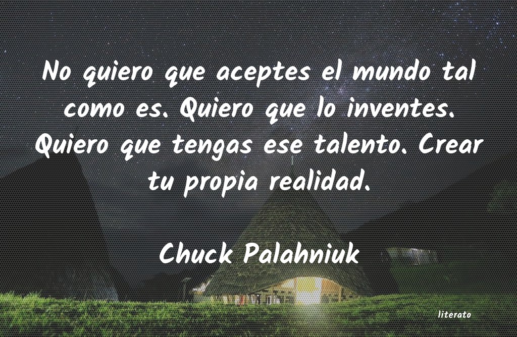 frases de Chuck Palahniuk
