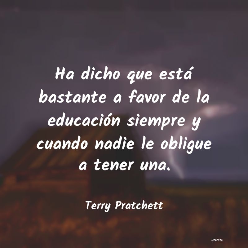 Frases de Terry Pratchett