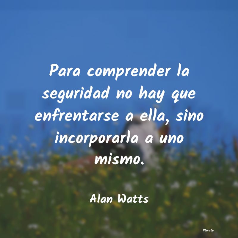 Frases de Alan Watts