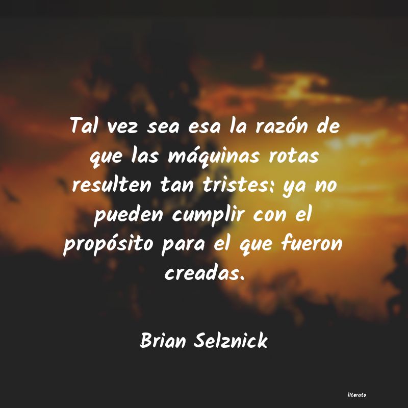 frases de Brian Selznick