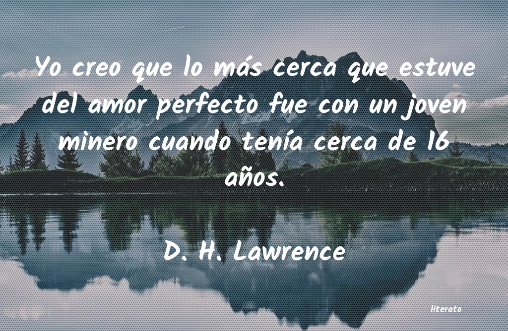 frases de D. H. Lawrence