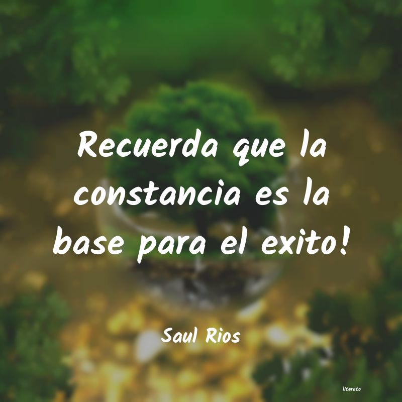 frases de Saul Rios