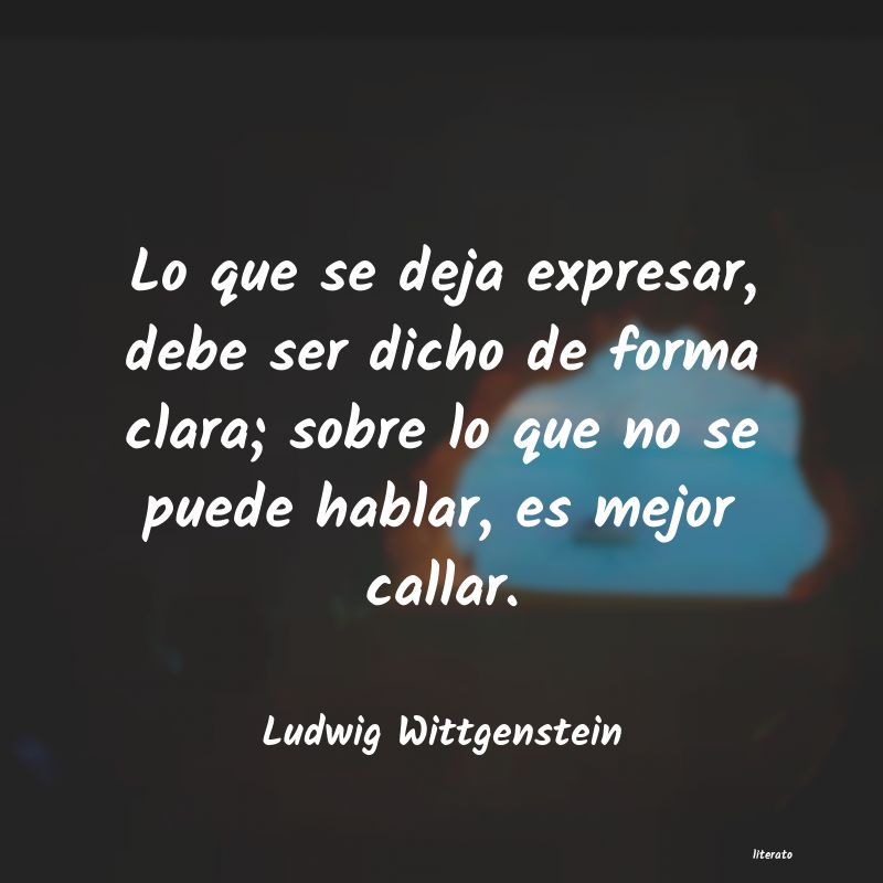 Frases de Ludwig Wittgenstein